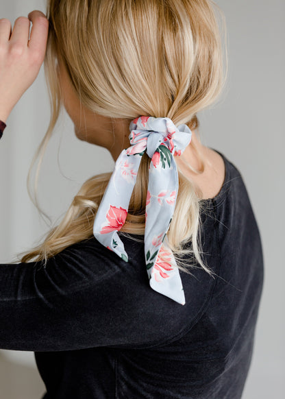 Floral Print Scrunchie Accessories