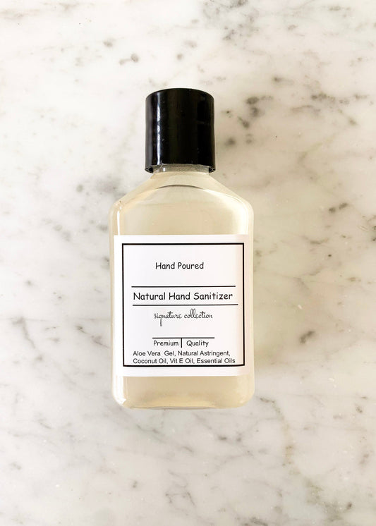 Hand Poured Travel Size Natural Hand Sanitizer Home & Lifestyle