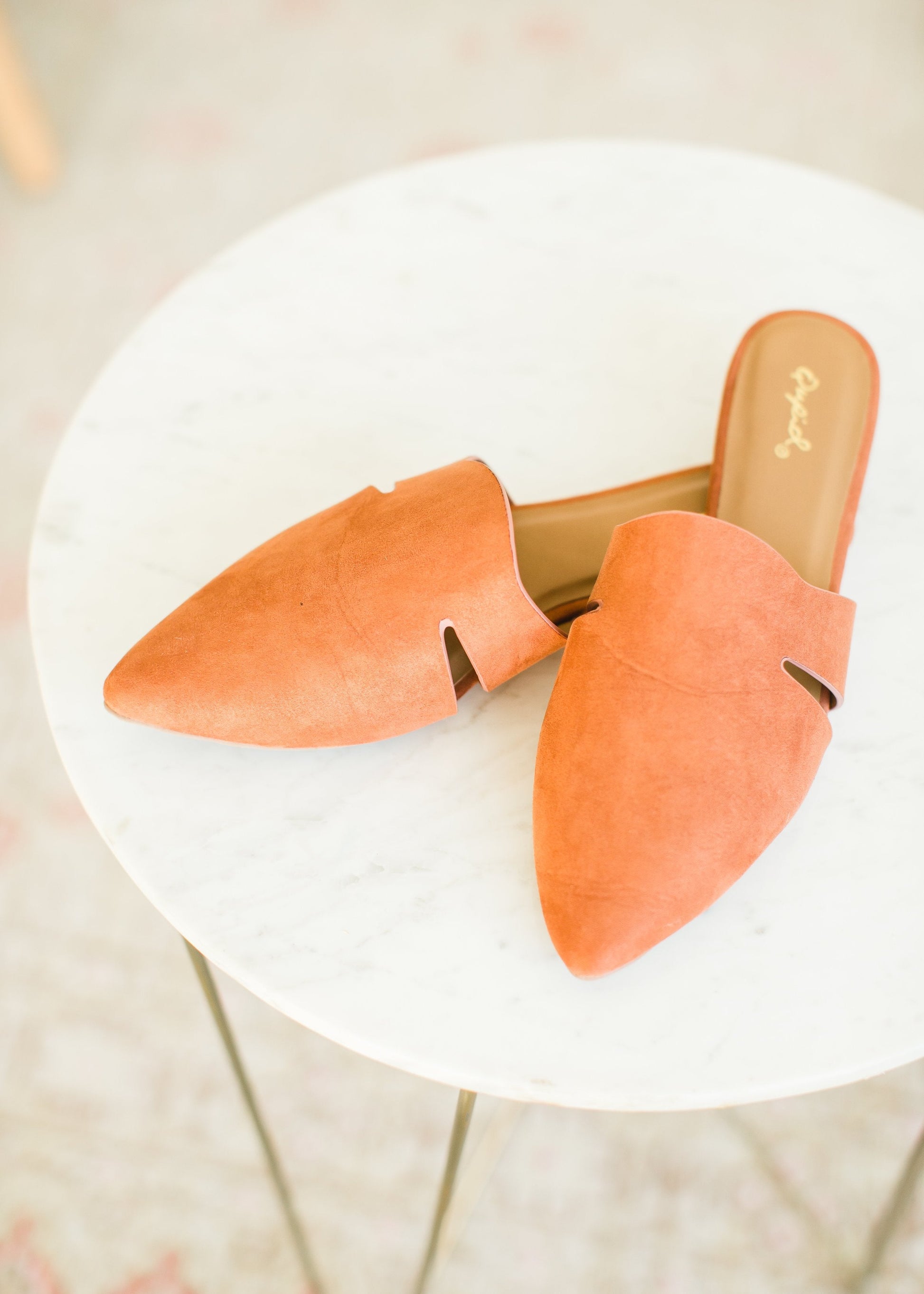 Hazel Suede Ballerina Mules - FINAL SALE Shoes