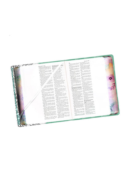 KJV Teal and White Personal Reflections Home & Lifestyle