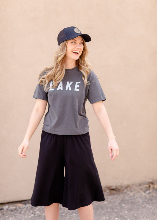 Lake Graphic T-Shirt Tops