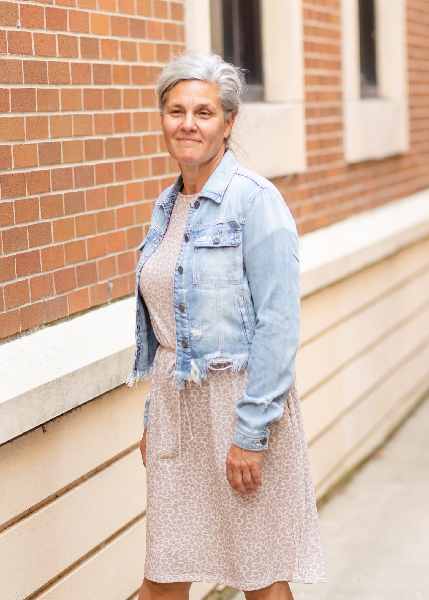 Light Blue Denim Jean Jacket Tops