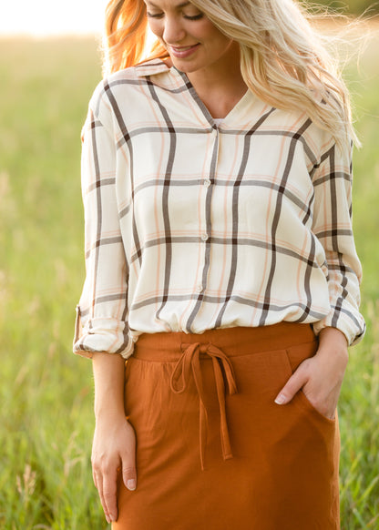 Lightweight Sugar Plum Shirt - FINAL SALE Tops