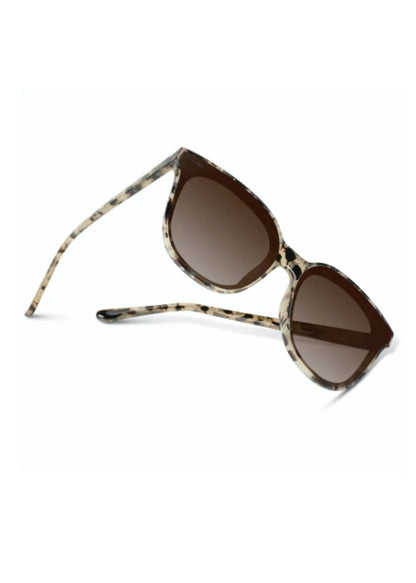 Lucy Cream Frame Sunglasses Accessories WearMe Pro