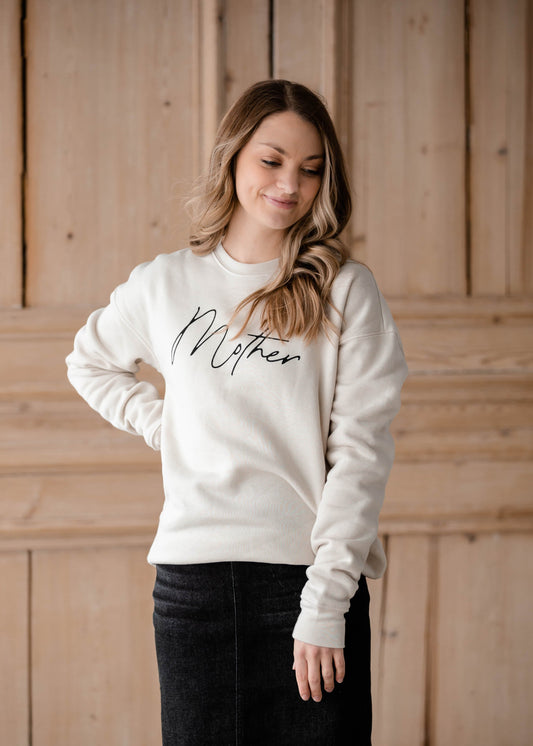 Mother Crewneck Sweatshirt Shirt Oat Collective