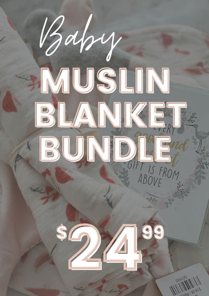 Muslin Baby Blanket Bundle Home & Lifestyle Curio