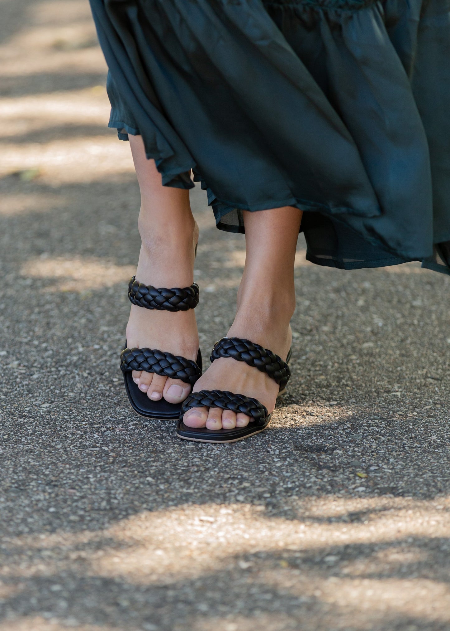 Ronin Braided Block Heel Shoes