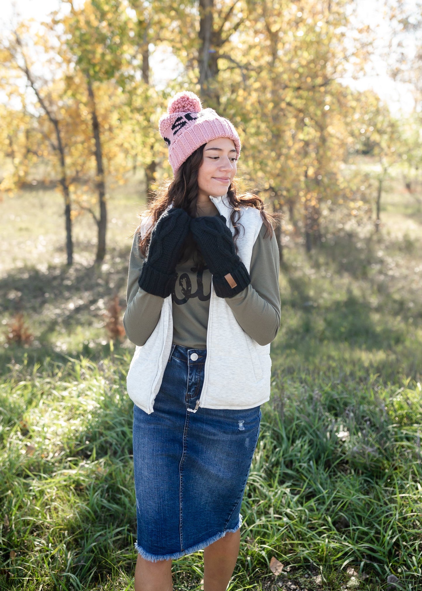 Sota' Pink Pom Beanie Accessories