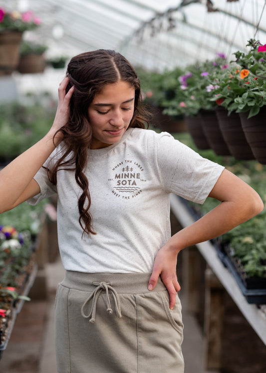 Where the Lakes Meet the Pine Unisex T-shirt Shirt